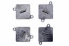 Spring Retaining Block Set  996 GT3 04-05, 4part ( Original )