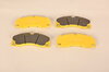 Racing Brake Pad Set - PAGID - RSL 1 - YELLOW - FRONT - 4908 RSL 1 - 17,5 mm