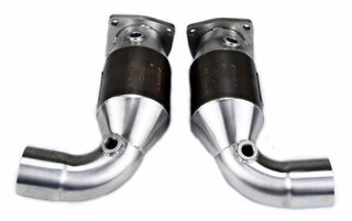 Sportkatsatz "Brombacher" 200 Zeller "HD" 991 Turbo auf OEM Endschalldämpfer