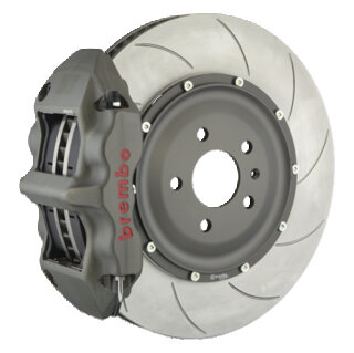 GT-R Racing Brake System 991.1/.2 Turbo - FRONT - BREMBO - Steel Brakes - 6 Piston - Type V
