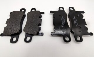 Jeu plaquettes Pagid - RSC2 - pour disques céramique AR (17mm) 991 turbo / GT3