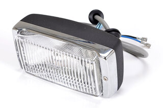 Anti brouillard 911 74-89, Boîtier noir, cadre chromé
