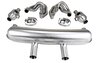 Brombacher Exhaust System 911 (84-89) - Sport - ST Center Exit - 100 Cell Cats - With Heat