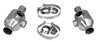 Brombacher Exhaust System 911 (84-89) - Sport - ST Center Exit - 100 Cell Cats - With Heat