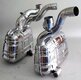 Sport -Endschalldämpfersatz "Brombacher" 997 09- Edelstahl (TÜV)