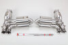 Valved Sport Exhaust System 997.1 Turbo - Brombacher - Stainless Steel - 200 Cell HF Cats