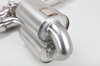 Valved Sport Exhaust System 997.1 Turbo - Brombacher - Stainless Steel - 200 Cell HF Cats
