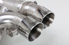 Valved Sport Exhaust System 997.1 Turbo - Brombacher - Stainless Steel - 200 Cell HF Cats