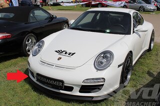 Spoilerlippe vorne 997.2 09-12 - Tradition RS Manufaktur MOSHAMMER