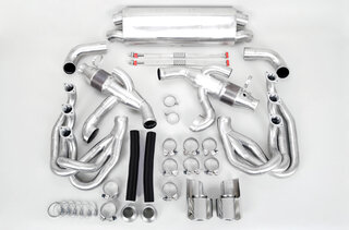 Exhaust System 964 - SPORT - 200 Cell Catalytics - Dual Outlet - With Heat (TÜV)