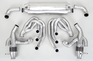 Exhaust System 964 - SPORT - 200 Cell Catalytics - Dual Outlet - With Heat (TÜV)