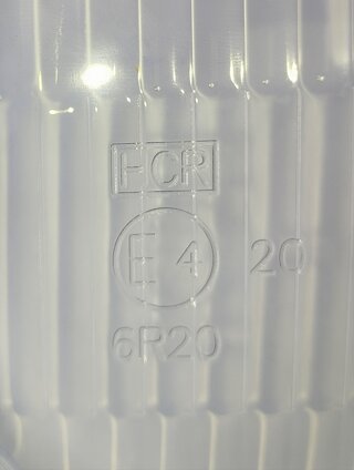 Scheinwerferglas-Satz "Bosch" H4 (Linkslenker)