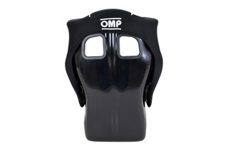 OMP HTE-R Professional Racing Seat - Black Bolsters + Inserts - Fiberglass Seat - FIA Approved