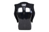 OMP HTE-R Professional Racing Seat - Black Bolsters + Inserts - Fiberglass Seat - FIA Approved