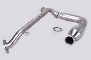 Downpipe with Sport Cat 718 Cay / Box (2.0 + 2.5 L) - Brombacher Edition - 200 CPSI - 90mm - No OPF