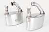 Street Muffler Set 993 - Cargraphic - TÜV Approved - Stainless Steel