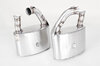 Street Muffler Set 993 - Cargraphic - TÜV Approved - Stainless Steel