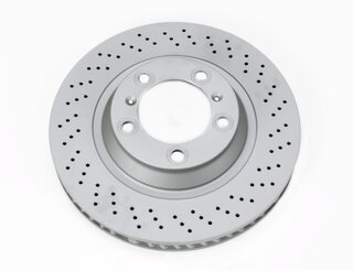 Front Sport Brake Disc 991.1 C2S / C4S / GTS 2 / GTS 4 / 981 Spyder - Right - For Steel Brakes