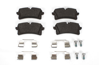 Brake pad repair set  rear Macan with 18inch Brake - Red Caliper