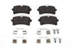 Brake pad repair set  rear Macan with 18inch Brake - Red Caliper