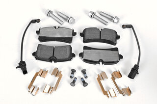 Brake service kit - REAR 95B.1 Macan (18" - no discs, red caliper)