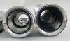 Quad Round Exhaust Tips Panamera V6 - Brombacher Edition - 4" (100 mm) - For FVD Mufflers Only