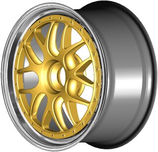BBS E07 Motorsport forged Alu - CL  9,5x19 ET54 - Gold