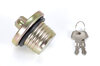 Fuel Cap 911 / 930  1974-79 - Locking Screw Type - Gold Galvanized Finish