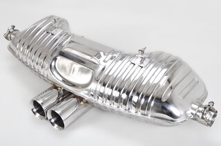 Sport Exhaust System 986 Boxster 2.5 L - Brombacher Edition - 200 Cell Cats - Dual 3.5" (90 mm) Tips