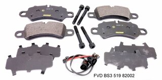 Brake service kit front 982 S( I009 ) steel brake ( -I450) without discs
