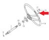 Horn Contact Pin 356 / 911 / 912 / 914 - With Extension Hub - 3.5 Inch (90 mm) Length