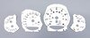 Instrument Face Set 991.2 Turbo S - White - PDK - MPH - Fahrenheit - With Logo
