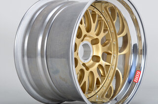 12x18ET-35,7 BBS  Aluschmiedestern  Gold