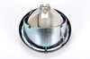 Euro H4 Headlight - Right or Left - LHD - Black Ring - OEM - Without Headlight Leveling