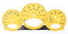 Fonds compteurs speed jaune 997 Turbo Km/h Tiptronic