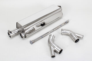 Silencieux ''Brombacher'' 991.2 turbo version sound pour catalyseurs d'origine