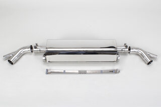 Silencieux ''Brombacher'' 991.2 turbo version sound pour catalyseurs d'origine