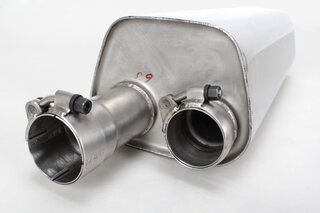 Silencieux ''Brombacher'' 991.2 turbo version sound pour catalyseurs d'origine