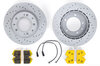 Bremsenservice-Kit komplett - HA 944 Turbo (85-86) Sport ( Bremsscheiben gelocht + Pagid gelb)