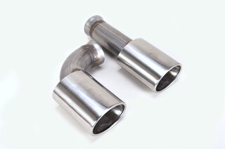 Endpipeskit polished stainless steel 964 C2/C4 90-94