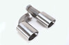 Endpipeskit polished stainless steel 964 C2/C4 90-94