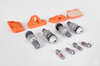 Tire Pressure Sensor Kit - TPM 433Mhz I7K3 - Silver Stems