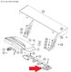 Rear Wing Mounting Frame 991.2 GT3 Cup