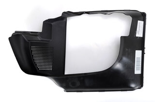 Front Air Duct 991.2 Turbo / Turbo S - To Condenser - Left - Matte Black