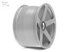 Jante aluminium forgé 12,5x22 ET60 JP Forged DC à fixation centrale, argent mat
