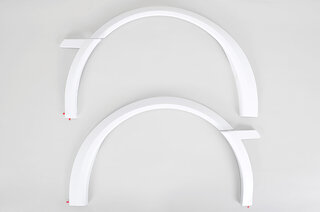 Front Fender Flare Set 997.1 / 997.2 - Genuine Cup Car - 4 Piece Set - Appx. 2 cm Wider