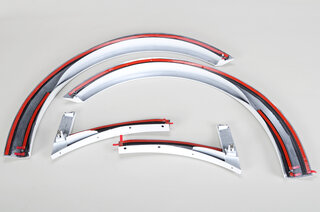 Front Fender Flare Set 997.1 / 997.2 - Genuine Cup Car - 4 Piece Set - Appx. 2 cm Wider