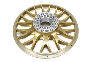 BBS E88 center - ALU forged and CNC machined - Gold - Center Lock