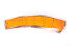 Lichtscheibe Blinker USA links  Rand silber, Standlicht Orange