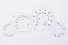 FVD Brombacher Instrument Face Set 991.1 GTS - White - PDK - KPH - 330 KPH - With Logo